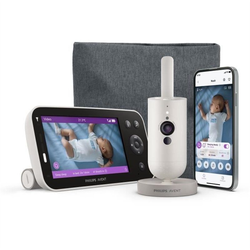 Ecoute-bébé vidéo - PHILIPS AVENT - Premium connecté - SCD971/26