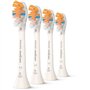 Lot de 4 tetes de brosse - PHILIPS - HX9094/87 - A3 white