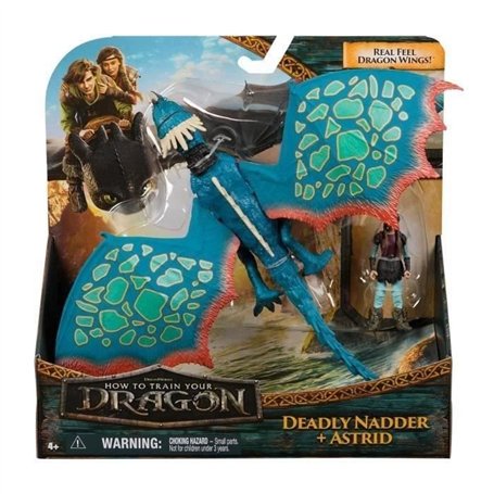 SPIN MASTER PACK DRAGON ET VIKING 25 CM TEMPETE Dragons Movie