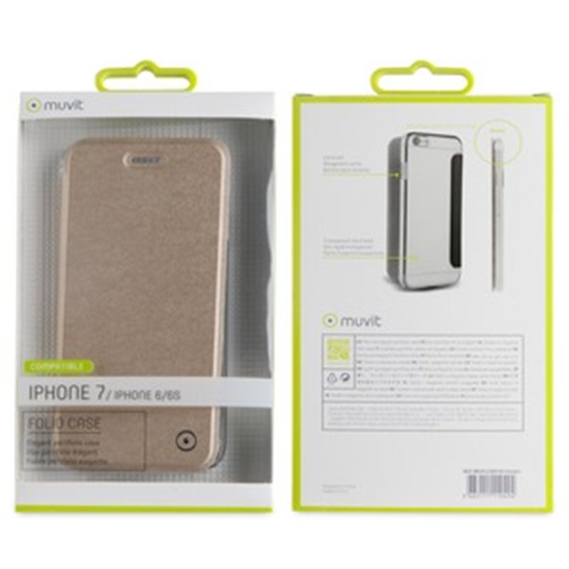 Image secondaire de FOLIO CASE OR: APPLE IPHONE SE/8/7/6S/6
