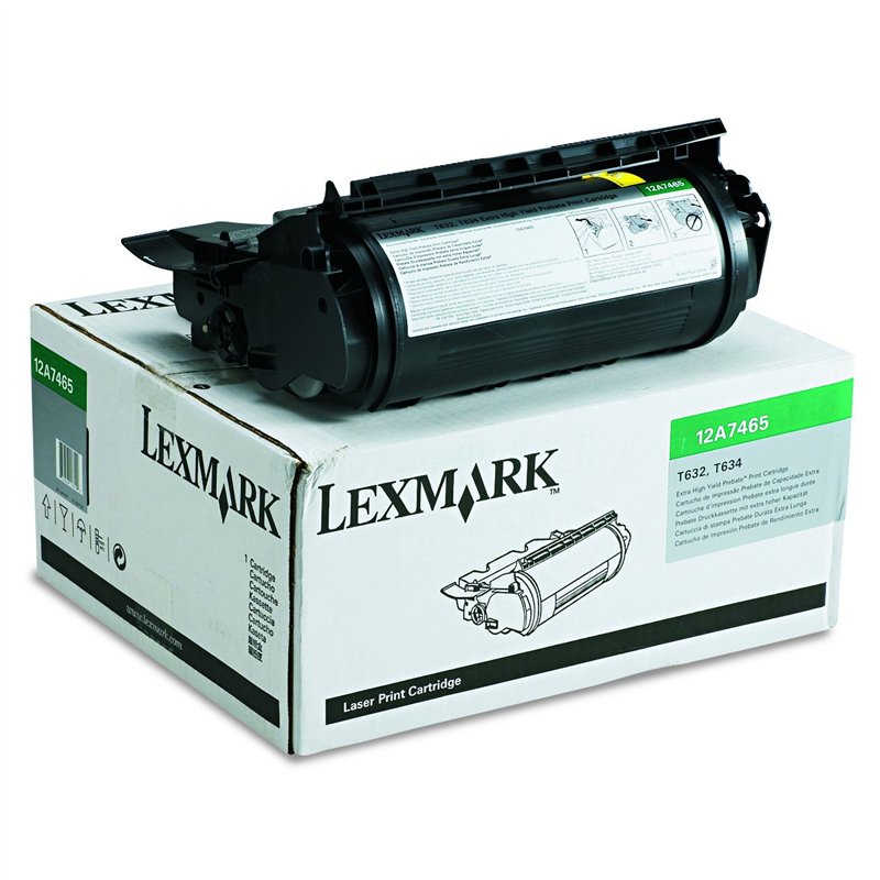 Cartouche d'origine LRP* Très Longue Durée Lexmark 12A7465