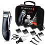 Remington Tondeuse Cheveux [Kit Coiffeur Professionnel] Stylist Noir & Argent (Lames Céramique Auto-Affûtées, Secteur/Sans fil-B