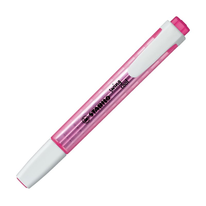 STABILO Surligneur de poche SWING COOL Pte Biseautée 1-4 mm Rose