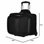 WENGER Patriot Porte-Documents, Sacoche à roulettes 2 en 1 pour Ordinateur Portable 17 Pouces, 32 l, Femmes Hommes, Bureau Affai