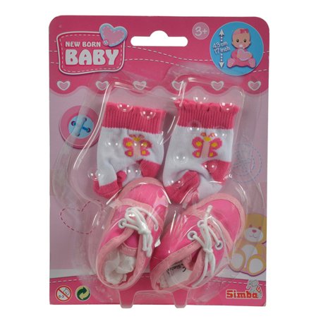 Simba 105560844 New Born Chaussures et Chaussettes, 105560844, Multicolore