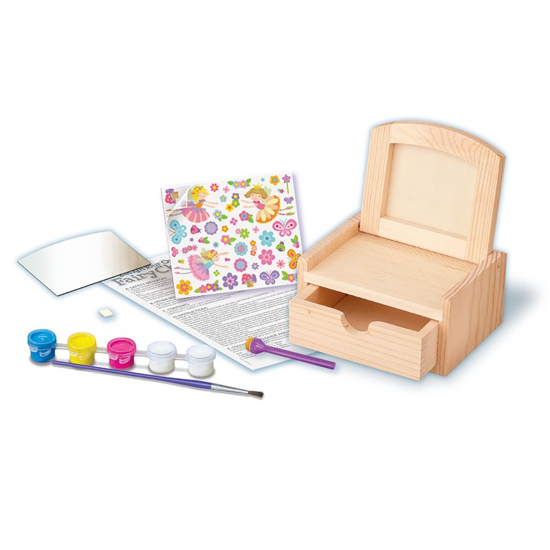 Image secondaire de 4M Paint Your Own Fairy Mirror Chest