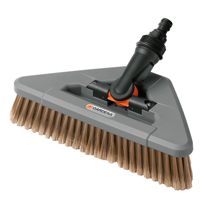 Balai de Lavage Souple articulé de Gardena : Brosse de Nettoyage articulée pour Le Nettoyage des Zones Difficiles à Atteindre (5