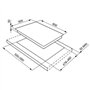 Plaque gaz Smeg SER60SGH3 - 4 foyers