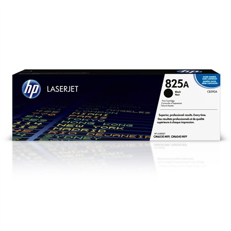 HP 825A toner LaserJet noir authentique (CB390A)