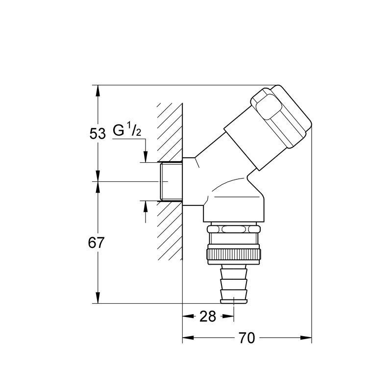 Image secondaire de GROHE Eggemann Connexion 1/2 Pouces 41190000 (Import Allemagne)