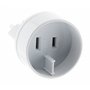 Adaptateur M Euro / F USA Blanc