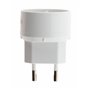 Adaptateur M Euro / F USA Blanc
