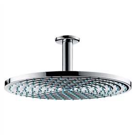 hansgrohe Raindance S Douche de tête 300 1 jet avec raccord plafond, chromé, 27494000