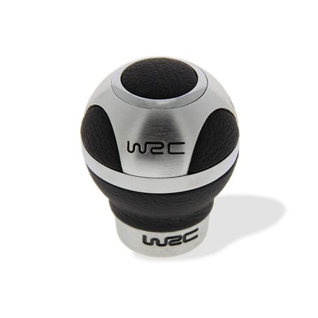 WRC pommeau lumineux bleu alu brossé 3 types d'éclairage. montage universel