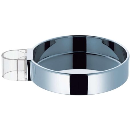 hansgrohe Porte-Savon Casetta'C pour barre de douche 22 mm, chromé, 28678000