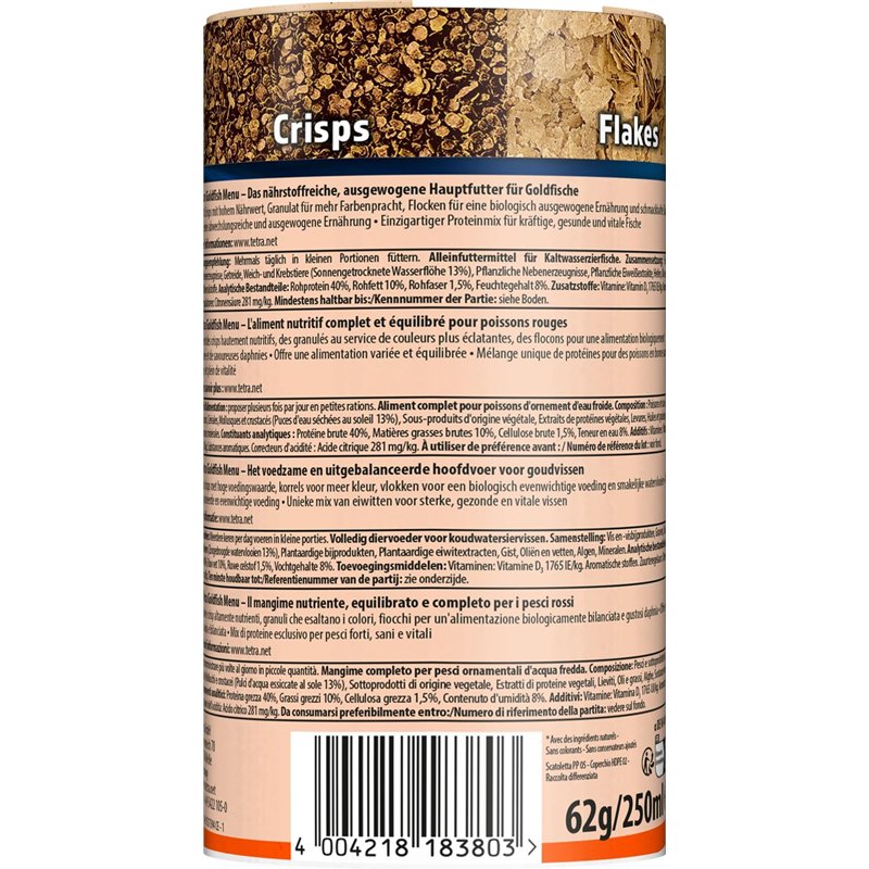 Image secondaire de Tetra - 183803 - Goldfish Menu - 250 ml