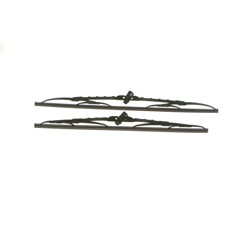 Image secondaire de Bosch Balais d'Essuie–Glace Plats Conventionnel Twin 531, Longueur: 530mm/450mm – 1 Paire de Balais avant