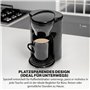 Clatronic Machine à Café 1 Tasse | Cafetière | Cafetière filtre avec tasse en céramique incluse | 140 ml | Petite cafetière filt