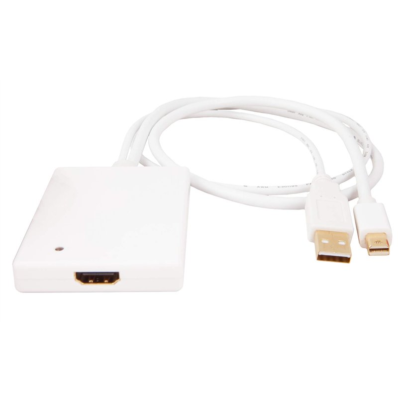Urban Factory CBB21UF Adaptateur mini-display Port vers HDMI avec Audio pour Mac