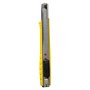 STANLEY 0-10-411 Cutter Gamme FATMAX Plus Résistant Largeur De Lame 9 Mm - Idéal Pour Les Moquettes - Acier Inoxydable - Longueu