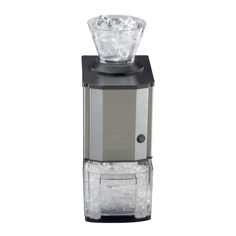 Image secondaire de RGV Crush Ice Maker Junior Noir/Acier inoxydable/Transparent