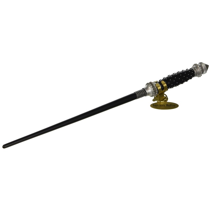 Image secondaire de The Noble Collection - Narcissa Malfoy Character Wand - 14in (35cm) Wizarding World Wand with Name Tag - Harry Potter Film Set M