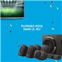 Logitech Z906 Système de Haut-Parleurs avec Son Surround 5.1, Certifié THX, Dolby & DTS, 1000 Watts en Puissance, Multi-Disposit