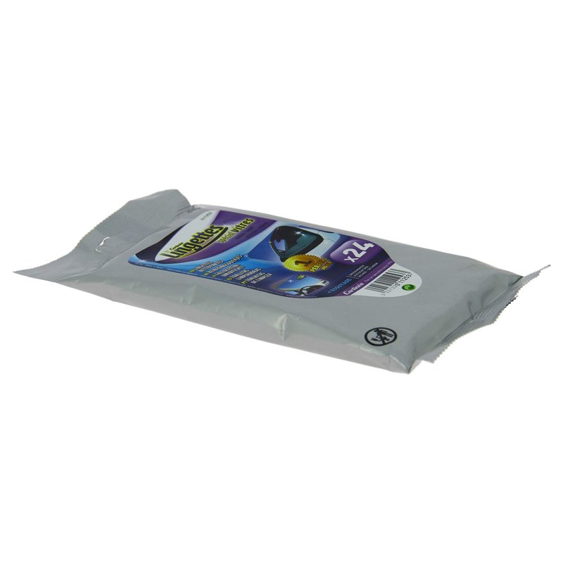 Image secondaire de Carlinea 011253 Sachet Lingettes pour Vitres Set de 24