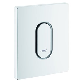 GROHE 38857SH0 Arena Plaque de commande urinoir Argent