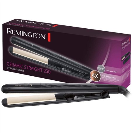 Remington Lisseur Cheveux [4X protection] Ceramic Straight (Revêtement Céramique Tourmaline Antistatique & Glisse facile, chaleu