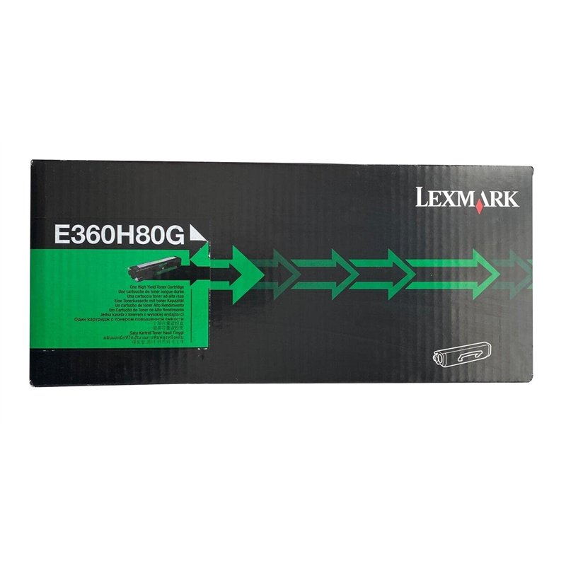 Lexmark - E360H80G - cartouche de toner longue duree pour -E360 , E460 , E462 - noir