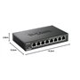 D-Link DES-108 Switch 8 Ports Ethernet Metallique 10/100mbps - Idéal Partage de Connexion et Mise en Réseau Small/Home Office No