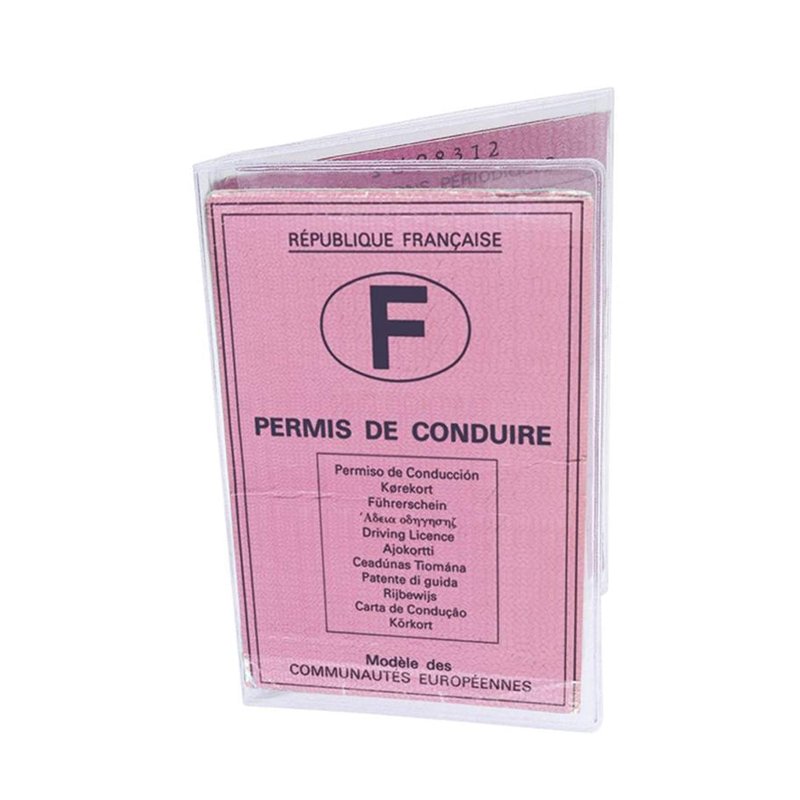 Image secondaire de Color Pop Color Pop 550033 Étui de Protection pour Permis de Conduire, Pochette Transparente