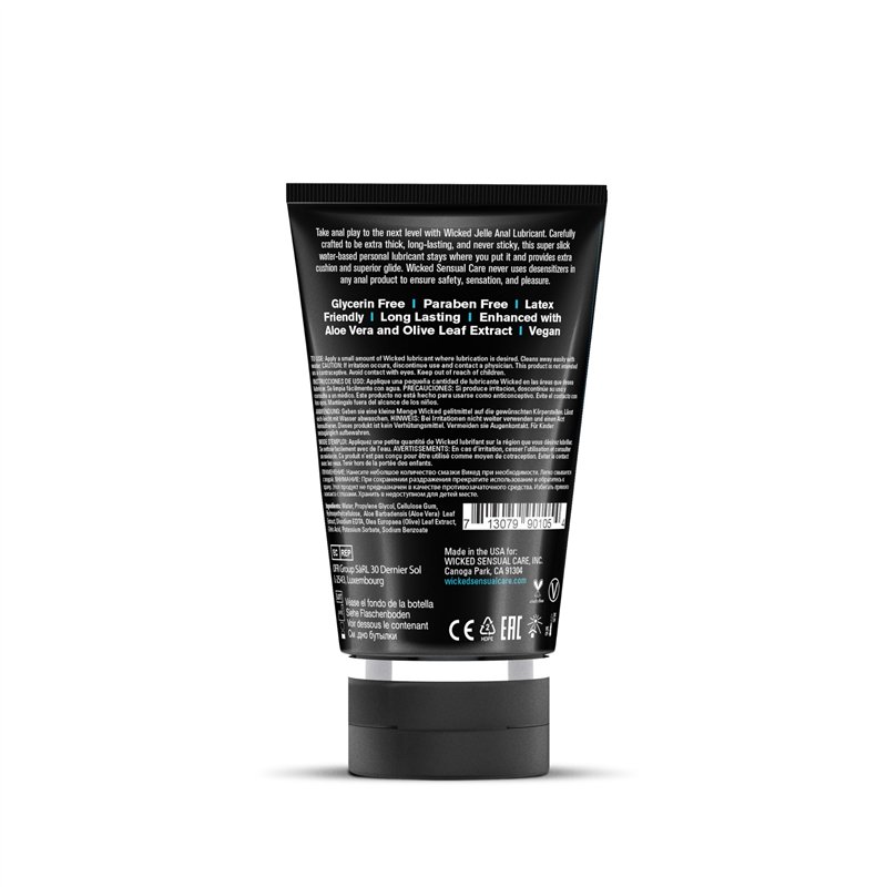 Image secondaire de Wicked Lubrifiant Premium Anal sans Parfum 120 ml