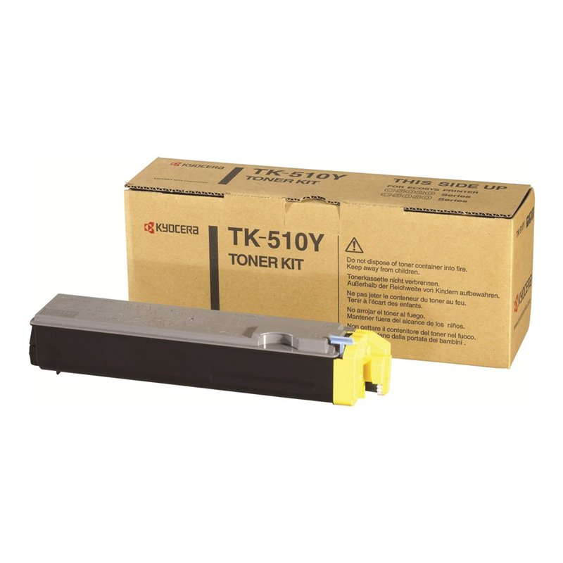 Kyocera-MITA Toner Amarillo TK510Y 8.000 PAG. FS-C/5020/5020N/5025/5030
