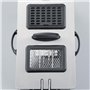 SEVERIN Friteuse 2 000 W, Friteuse électrique en inox d’une capacité de 3 L, Appareil de cuisson pour frites, légumes, viandes, 