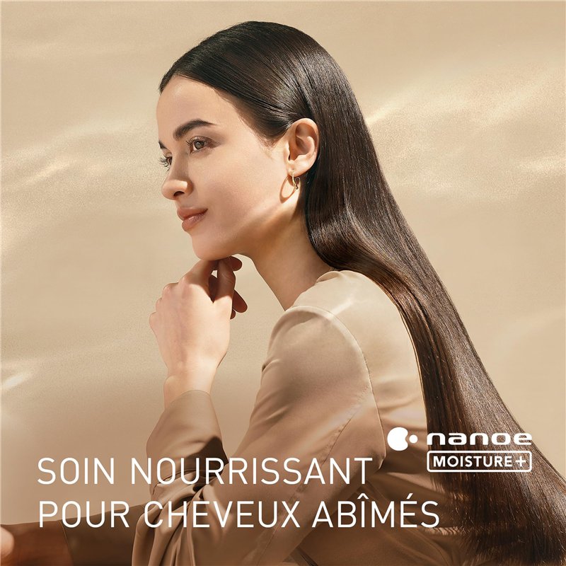 Image secondaire de Panasonic EH-NA0J Sèche-Cheveux Nanoe MOISTURE+ Minéral Embout Concentrateur & Diffuseur, if Design Award 2023 Mode Chaud Froid,