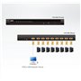 Aten CS1308 commutateur écran, clavier et souris Grille de montage Noir - Commutateurs écran-clavier-souris (USB, PS/2, USB, PS/