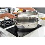 ZWILLING Roaster avec Couvercle, Adapté à la Chaleur à Induction, Acier Inoxydable, 8,5 L, Plus, Inox Brillant, 38 x 25 x 20 cm