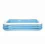 Intex - 58484NP - Piscine Rectangulaire Givrée - Coloris Bleu, 305x183x56 cm