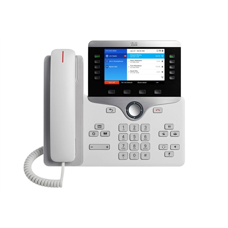 Image secondaire de Cisco 8861 téléphone Fixe Noir, Argent WiFi