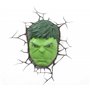 3D Light FX Marvel Hulk 3D Deco Applique Murale à LED