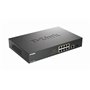 D-Link DGS-1010MP Switch Gigabit Max PoE 10 Ports, 8 Ports PoE+ Gigabit 30 W, Budget PoE 125 W, Liaison Montante Fibre SFP, sans