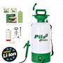 RIBIMEX 07375 - Pulvérisateur à Batterie - 8 L - Sous Pression Automatique - Blanc / Vert