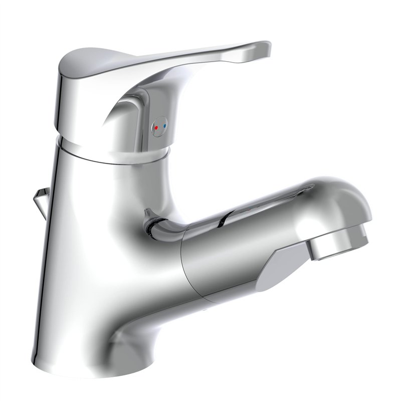 Image secondaire de Schütte 22150 Attica lavabo de Salle de Bain, Robinet avec douchette Laver Les Cheveux, mitigeur à Levier Unique extractible ave