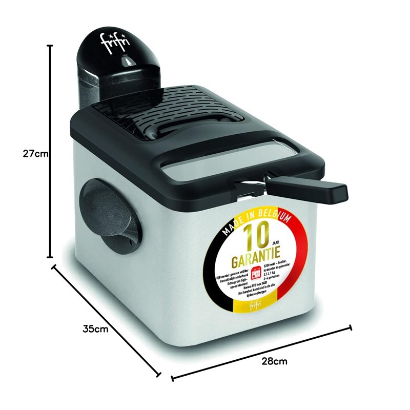 Image secondaire de Frifri 3528DuoFil 1905 Duo Fil Pro Design Friteuse