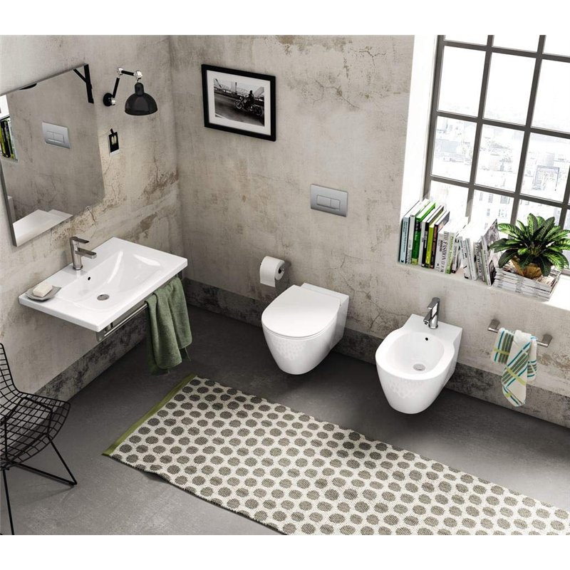 Image secondaire de Ideal Standard Connect Abattant WC Ultra fin Blanc E772301, Lunette Toilette, Siège WC, Modèle authentique