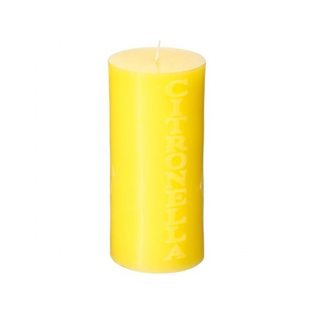 WERKA PRO - 07329 Bougie Citronnelle Jaune Grand Modèle