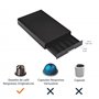 Amazon Basics Rangement pour Orignalline Nespresso avec 1 Tiroir - 50 Capsules Capacité, Noir