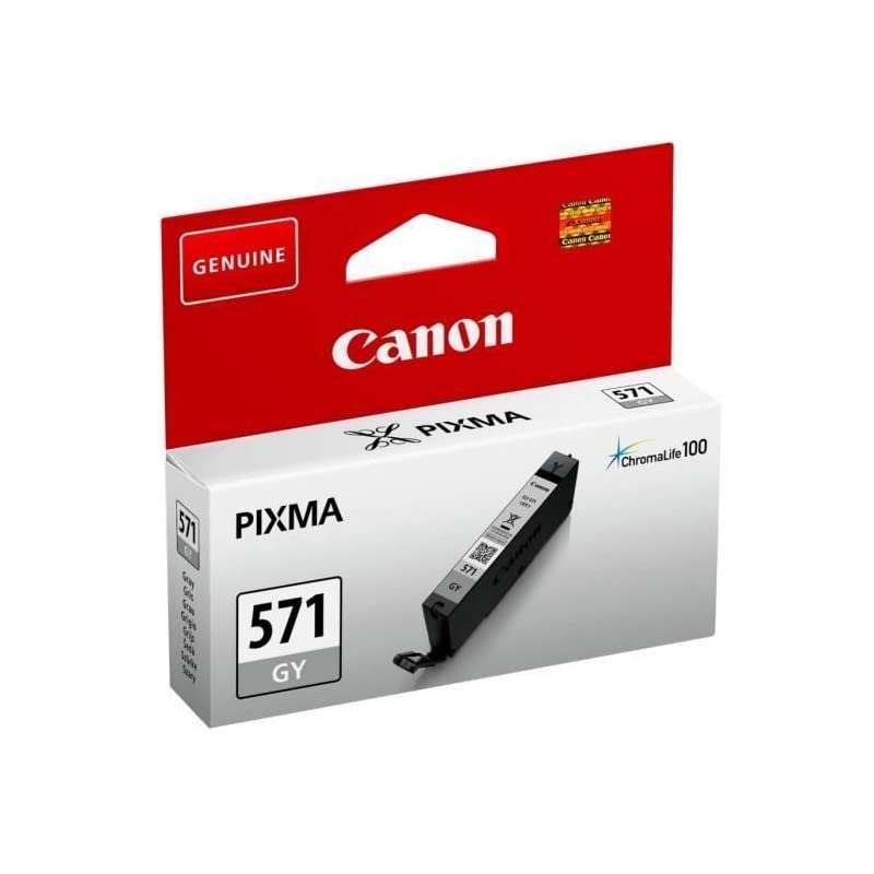 Image secondaire de Canon CLI-571 Cartouche GY Gris (Emballage carton)